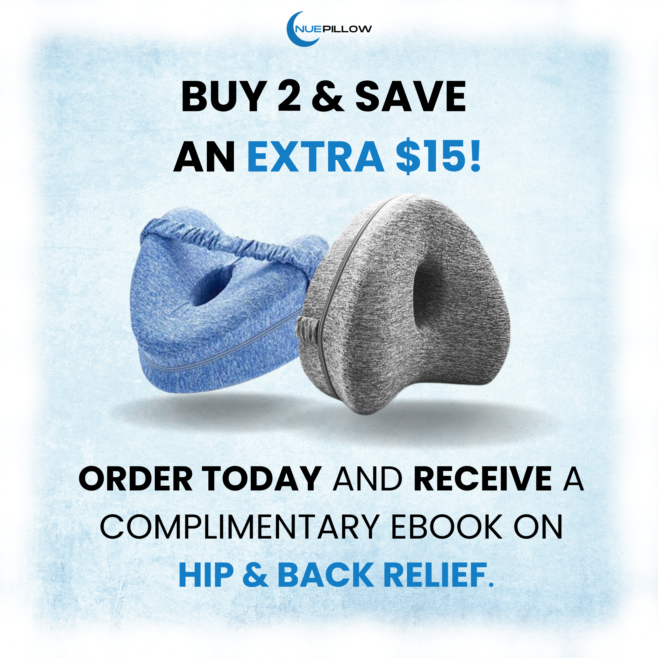 Nue Pillow™ Leg Alignment Pillow